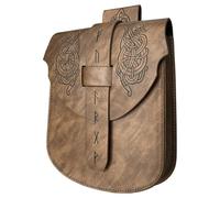 Sacca Per Cintura In Pelle Medievale Vintage Gustini In Rilievo Rilievo Con La Borsa Costume Medievali Per Uomini Donne Halloween PU BASSE