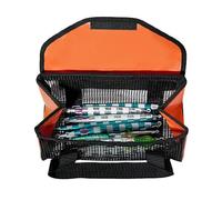 Sacca per Esca - Organizzatore Portatile In Rete Con Manico - Porta Esche Soffici | Per Acque Dolci Salate Fiumi Laghi Mare Escursioni Campeggio Viaggio Vacanza