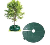 Sacca per irrigazione per alberi da 10 galloni, 60 cm / 23,6 pollici Anelli per irrigazione per alberi Sacca per acqua per piantare in PVC di irrigazione a goccia Sacca per (Verde)
