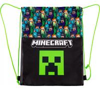 Sacca per la ginnastica Minecraft 33 × 40 cm
