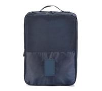 Sacca per scarpe ryttgop, 8,66 x 11,42 x 5,12 in borsa da viaggio, organizzatore a doppio strato pieghevole per viaggiare ogni giorno (Azul marino)