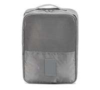 Sacca per scarpe ryttgop, 8,66 x 11,42 x 5,12 in borsa da viaggio, organizzatore a doppio strato pieghevole per viaggiare ogni giorno (Gris)