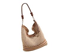 Sacca Per Spalle Da Donna Intrecciata Intrecciata Per La Spiaggia Ogni Giorno Della Paglia Abbinata A Traversa La Spiaggia Le Festività Le Vacanze Beach Beach Bhange Abita