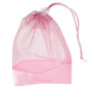 Sacca Porta Scarpe Danza in Rete Rosa, Borsa Organizer Per Scarpe Da Ballo Con Coulisse, Borsa Per Da Balletto, Sacchetto Per Da Danza