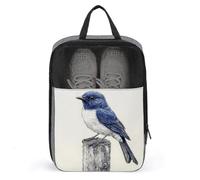 Sacca porta scarpe vintage Bluebird on Fence Post per viaggi uso quotidiano anti-polvere porta scarpe da golf