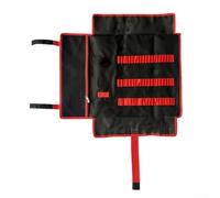 Sacca Portapicchetti Canvas 62x44cm Sacca Portapicchetti Canvas | Design doppio per strato, protezione anti-graffio, previene perdita attrezzi, materiale per robusto, durata nel (Red Black)