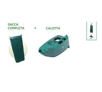Sacca portasacchetti filtro + calotta chiusura motore Vorwerk Folletto VK121