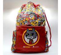 SACCA SCUOLA ASROMA - GYM SACK ASROMA MASCOTTE TOKIDOKI ROMOLO - ROMA