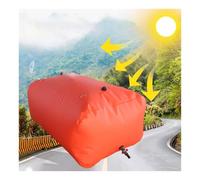 Sacca/serbatoio di stoccaggio dell'acqua pieghevole ad alta capacità da 63-1320 galloni, sacco/contenitore morbido portatile for acqua piovana di emergenza resistente alla siccità(1x0.8x0.5m/400L/105.
