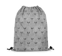 Sacca Sportiva Boat Race Cartoon Paddle Lake House Simple Style Zaino con Coulisse Fashion Sacche Sportive Portaoggetti Gym Sack per Viaggi Scuola Escursionismo 36X42CM