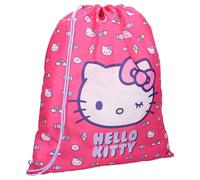 Sacca sportiva Hello Kitty Follow The Rainbow, Colore: rosso, 44x36 cm