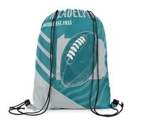 Sacca Sportiva Rugby for Football Fan,Football Team Zaino con Coulisse Portaoggetti Borsa con Coulisse Pieghevole Drawstring Bag per Palestra Viaggi Escursionismo