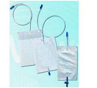 Sacca di drenaggio da letto per incontinenza con valvola di non ritorno e rubinetto di scarico 2 lt tubo 130 cm 30 pezzi