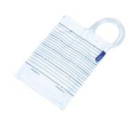 Farmacare SACCA DA LETTO PER RACCOLTA URINA DA 2 LITRI CON SCARICO TUBO 130 CM 10 PEZZI