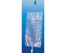 Farmacare SACCA PER URINA DA GAMBA IN PVC CON TUBO DI SCARICO LUNGHEZZA 35CM PER COLLEGAMENTO AL POLPACCIO CAPACITA' 750ML COMPLETO DI VALVOLA ANTIREFLUSSO CONFEZIONE DA 30 PEZZI