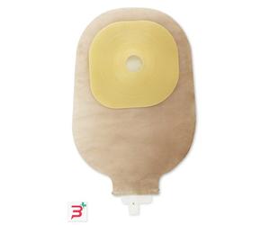 SACCA UROSTOMIA CONVESSA BARRIERA PROTETTIVA AUTOPORTANTE TRASPARENTE RITAGLIABILE 15-38 MIDI 350ML TNT IDROREPELLENTE 10 PEZZI+1 ADATTATORE+10 TAPPINI ESTERNI DI SICUREZZA