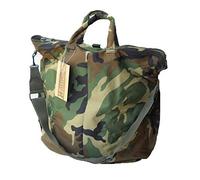 Sacca Zaino Borsa Porta Casco con Ricamo Militare Mil Tec Woodland 13826020