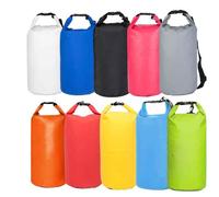 SACCA ZAINO BORSONE 20L BORSA IMPERMEABILE PVC STAGNA PER BARCA PISCINA MARE