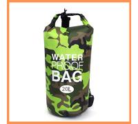 SACCA ZAINO BORSONE BORSA DA 20L IMPERMEABILE PVC STAGNA PER BARCA PISCINA MARE