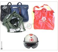 Sacca Zaino Rossa Portacasco Porta Casco Porta Laptop Bag C.R.I. CRI Croce Rossa