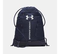 Sacca zaino Under Armour Hustle Midnight Blu Marino / Midnight Blu Marino / Metallico Argento Taglia unica