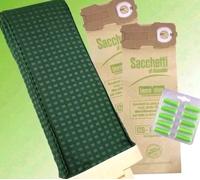 SaccaUnitàFiltro Folletto VK120, 8 Sacchetti+10ProfumiVORWERK KOBOLD