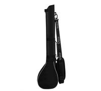 Sacche A Spalla Da Golf Sacche da golf Sacca for allenamento all'aperto Design pieghevole portatile 3 mazze for uomo e donna Confezione di palline sportive(Black Silver)