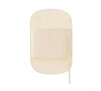 Sacchetti a compressione per vestiti, grandi, in tessuto, organizer sottovuoto per piumini invernali, stagionali, casa, viaggi, rosa, beige (beige)