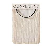 Sacchetti a rete riutilizzabili - Sacchetti a rete lavabili - Sacchetti resistenti | Organizer multifunzione da appendere per, sacchetto lavabile per frutta, cibo, 25 x 4 x 36 cm