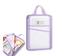 Sacchetti A4 Per Documenti | Portadocumenti A4 Riutilizzabile A Forma Di L Portatile - Borsa Organizer Per Cancelleria,Per Ufficio Scuola Puzzle Viaggio Casa Studente Compito Progetto Ricevuta Carta L