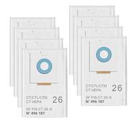Sacchetti accessori compatibili con Festool SELFCLEAN CT 26/CTM 26 E/CTL 26E CLEANTEC Series SC, FIS-CT 26/5, 8 pezzi