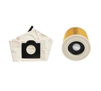 Sacchetti Antipolvere Lavabili Con Filtro HEPA, Compatibili Con Karcher, WD3 MV3 WD3200 SE4001 A2299 A2204 A2656, Ricambio For Aspirapolvere, Facile Da Pulire.