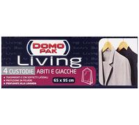 Set 4 custodie giacche Domopak Living 65x95 cm