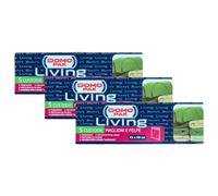 Sacchetti Antipolvere per Maglioni e Felpe, Organizza il Tuo Armadio e Proteggi i Tuoi Abiti. Trasparenti, Con Soffietto Sul Fondo e Chiusura Apri e Chiudi "Lampoclick" 43x50cm (3 Confezioni)