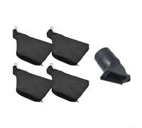 Sacchetti antipolvere per sega troncatrice 255, con cerniera e supporto per filo, confezione da 4 sacchetti per la raccolta della polvere compatibili con strumenti per la lavorazione del legno (B)