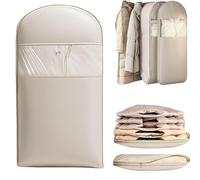 Sacchetti appendiabiti corti, organizer per guardaroba, organizer autocomprimente, sacchetti sottovuoto per giacche, sottovuoto, impermeabile, antipolvere, ideali per armadio, viaggio