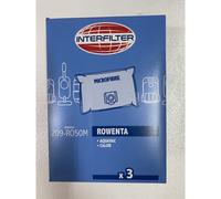 SACCHETTI ASPIRAPOLVERE MICROFIBRA RO50M INTERFILTER 35601551