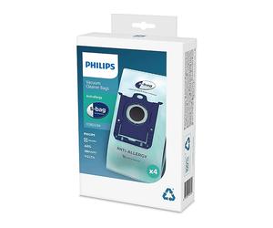 SACCHETTI ASPIRAPOLVERE PHILIPS 4x Sacchetti universali