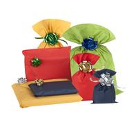 SACCHETTI BUSTE REGALO policart 25x40 cm Colore blu x prodotti leggeri 50 pz