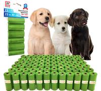 Sacchetti Cane Cacca 1080 pz (72 Rotoli) Sacchettini Igienici per Cani bustine