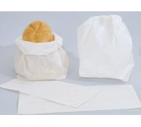 SACCHETTI CARTA BIANCA KRAFT FERRAMENTA BIANCHI RESISTENTI 25X50 ALIMENTI KG. 5