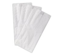 SACCHETTI CARTA PER ALIMENTI BIANCA 100 PZ. (14 Centimetri, 28 Centimetri)