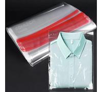 Sacchetti Cellophane 100Pcs Sacchetti Di Cellophane Trasparente 30 * 38+4cm Autoadesivi Bustine Trasparenti Sacchettini Trasparenti Per Vestiti Prodotti Da Forno Regali Di Nozze Feste