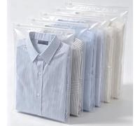 Sacchetti con chiusura a cerniera riutilizzabili in plastica PE for vestiti | Trasparente, varie misure, 10/20/30/50/100 pezzi, for vestiti: e ioni di tarma(100 Pcs 25x35cm)