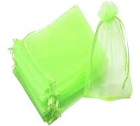 Sacchetti con chiusura a zip, Sacchetti for la protezione della frutta con coulisse in rete, confezione da 100, multicolore, diverse misure(Light Green,20x30cm (100Pcs))