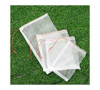 Sacchetti con chiusura a zip, Sacchetti for la protezione della frutta in rete da giardino, diverse misure, confezione da 50(20x30cm)