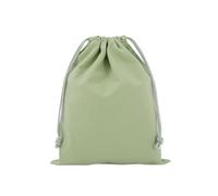 Sacchetti Cotone 3 pezzi di cotone con coulisse borsa portaoggetti borse tela for caramelle pacchetto regalo sacchetto riutilizzabili articoli vari for la casa organizzare sacchi(Green1,25x32cm)