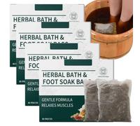 Sacchetti da bagno alle erbe, per alleviare lo stress quotidiano, eliminazione della stanchezza, combattere il raffreddore, rimozione dell'umidità, rilassamento, foglie naturali di Moxa (40 pezzi)