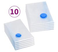 Sacchetti da Viaggio Sottovuoto per Vestiti 2 Misure 10 pz
