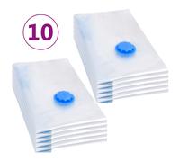 Sacchetti da Viaggio Sottovuoto per Vestiti 60x40 cm 10 pz